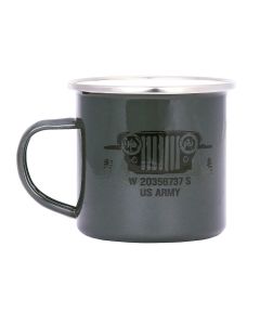 Taza Esmaltada FOSTEX WWII SERIES US Army verde