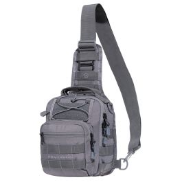 BOLSO BANDOLERA PENTAGON UCB 2.0 GRIS LOBO