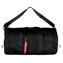 Bolso Deportivo ALPHA INDUSTRIES MA-1 Gym Bag negro