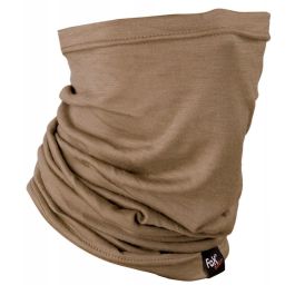 Braga de Cuello Multifuncional Lana Merino Coyote