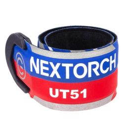 Brazalete señalización LED recargable para emergencias y control de tráfico