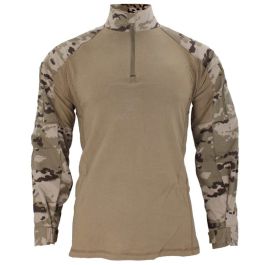 Camisa de combate táctica para portaplacas Árido Pixelado
