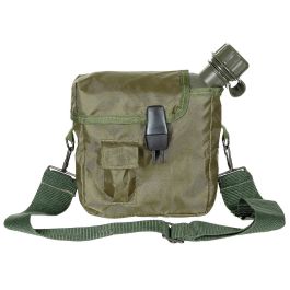 CANTIMPLORA MILITAR CON FUNDA VERDE