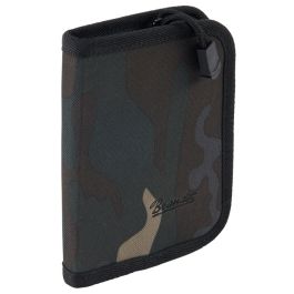 CARTERA CON CREMALLERA CAMUFLAJE OSCURO