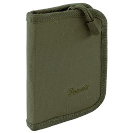 CARTERA CON CREMALLERA VERDE