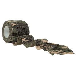 CINTA ELÁSTICA ADHESIVA CAMUFLAJE WOODLAND 4.5M