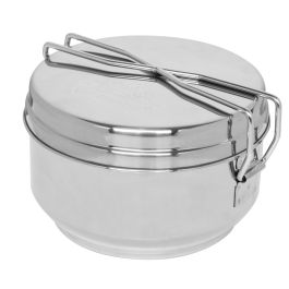 Set de cocina outdoor apilable de acero inoxidable