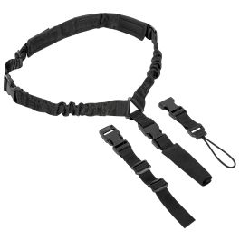Correa portafusil un punto acolchada multifunción nylon balístico ajustable carga 85 kg ambidiestra 105 x 3 cm