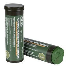 Crema de camuflaje compacto verde
