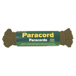 CUERDA PARACORD 550 30.5 METROS VERDE OLIVA