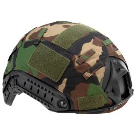 Funda camo Woodland para casco Mod 2 FAST