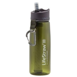BOTELLA FILTRANTE DE AGUA 650 ML VERDE