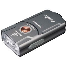 Linterna LED mini de 500 lúmenes gris