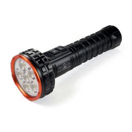 Linterna LED 4 en 1 para exteriores con base magnética y función de carga USB