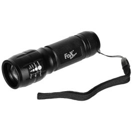 Linterna LED de 3 W con enfoque regulable