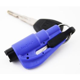 LLAVERO DE RESCATE 2 EN 1 AZUL