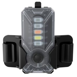 Linterna táctica NU07 Law Enforcement con anclaje Molle y montura para casco