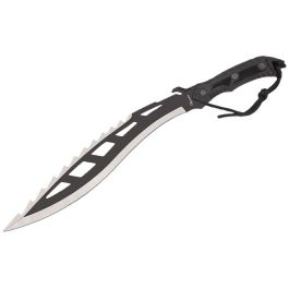 Machete cortacañas hoja 39 5 cm acero inoxidable 3Cr13MoV mango nylon engomado funda de nylon
