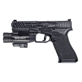 LINTERNA TÁCTICA CON LÁSER VERDE 1350 LÚMENES Glock 17 19