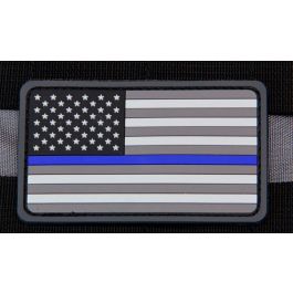 PARCHE PVC BANDERA USA BLUE LINE