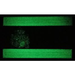 PARCHE 3D FLUORESCENTE BANDERA DE ESPAÑA