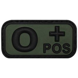 PARCHE GOMA 3D O POSITIVO VERDE