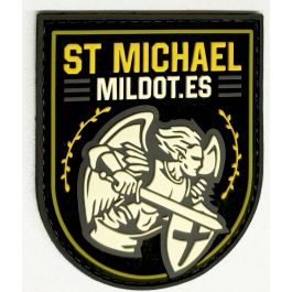 PARCHE DE GOMA 3D SAINT MICHAEL