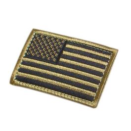 PARCHE TEXTIL BANDERA USA COYOTE