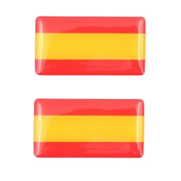 Pegatina 3D Bandera de España de 2 piezas