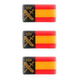 PEGATINA ADHESIVA 3D GUARDIA CIVIL IMMORTAL WARRIOR 3 PIEZAS