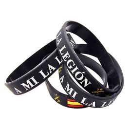 PULSERA SILICONA A MÍ LA LEGIÓN