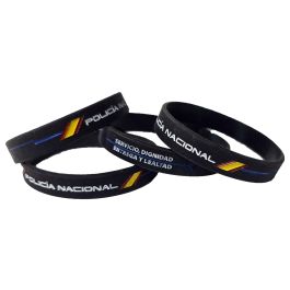 PULSERA POLICÍA NACIONAL Línea Azul