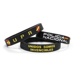 PULSERA SILICONA UPR POLICÍA NACIONAL