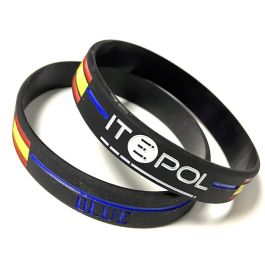 PULSERA DE SILICONA PERSONALIZADA