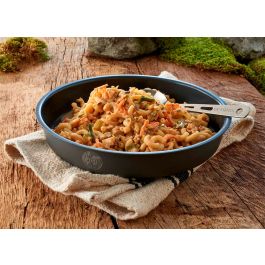 RAGÚ DE SETAS DEL BOSQUE CON FIDEOS 100% NATURALES