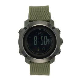 RELOJ DIGITAL MULTIFUNCIÓN VERDE OLIVA