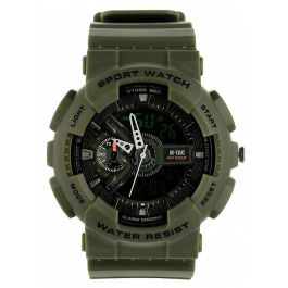 RELOJ DEPORTIVO MILITAR VERDE