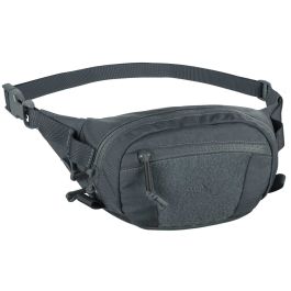 RIÑONERA TÁCTICA COMPACTA GRIS