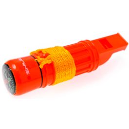 BRÚJULA CON SILBATO 5 EN 1