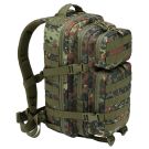 Sac à Dos Militaire Brandit 25 Litres Motif Flecktarn - Pour Camping, Randonnée, Style Tactique