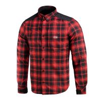 Camisa M-TAC Redneck Shirt cuadros roja