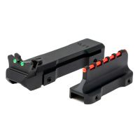 Alza ajustable y punto de mira LPA para escopeta