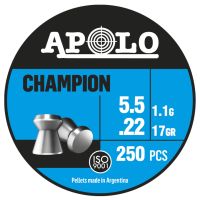 Balines APOLO Champion 5.5mm - 1,1g - 250 unidades