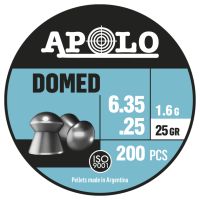 Balines APOLO Domed 6.35mm - 200 unidades