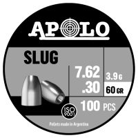 Balines APOLO Slug 7.62mm - 3,9g 100 unidades