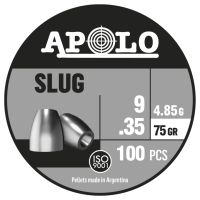 Balines APOLO Slug 9mm - 4,85g 100 unidades