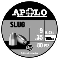 Balines APOLO Slug 9mm - 6,48g 80 unidades