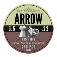 Balines STINGER Arrow 5.5 mm 250 uds