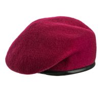 Boina MILTEC Beret Lana borgoña