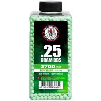 Bolas G&G Tracer 0.25 verdes 2700 unidades